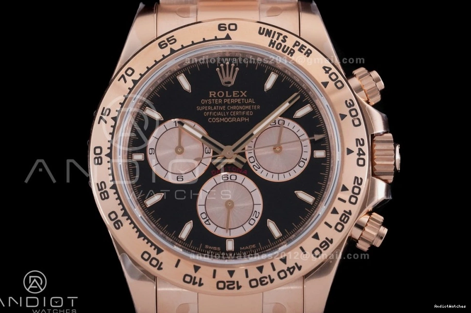 Sub-dial Oyster 784 126505 Dial Bracelet Gain 1:1 ZeroBulk VSF Edition Daytona On DD Black Best Weight RG 0220